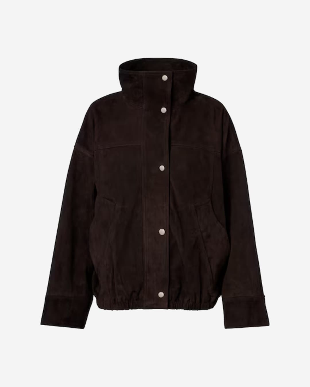 Róhe Rohe Suede Jacket Brown